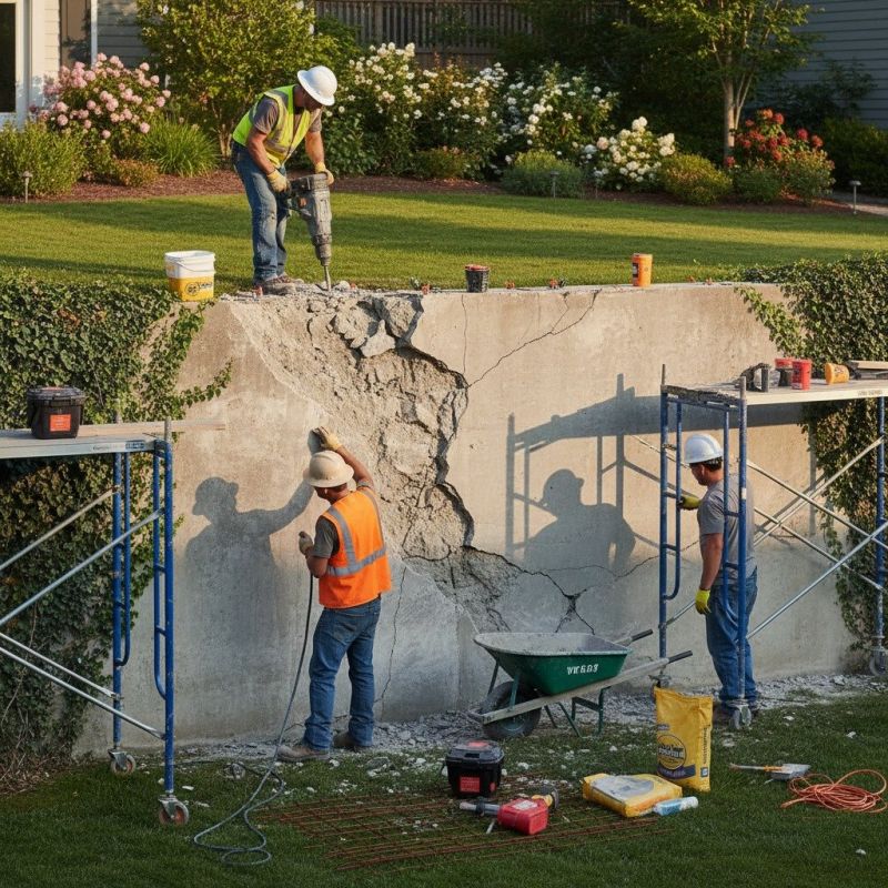 Concrete Wall Pouring